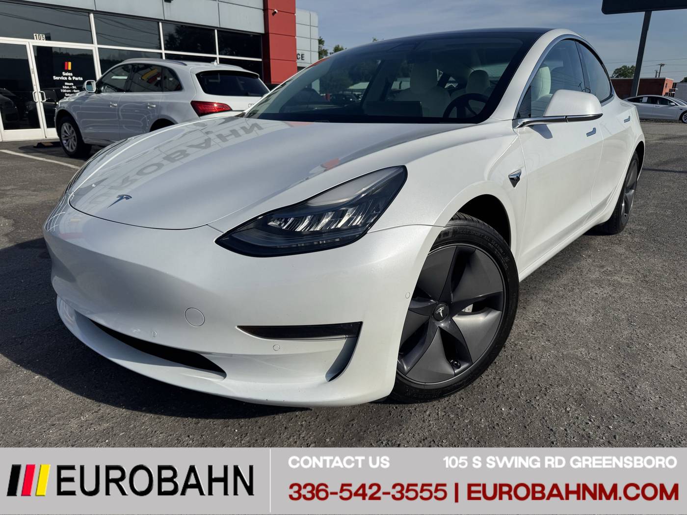 2019 Tesla Model 3 Long Range — Sedan — 48,923 mi — Greensboro, NC