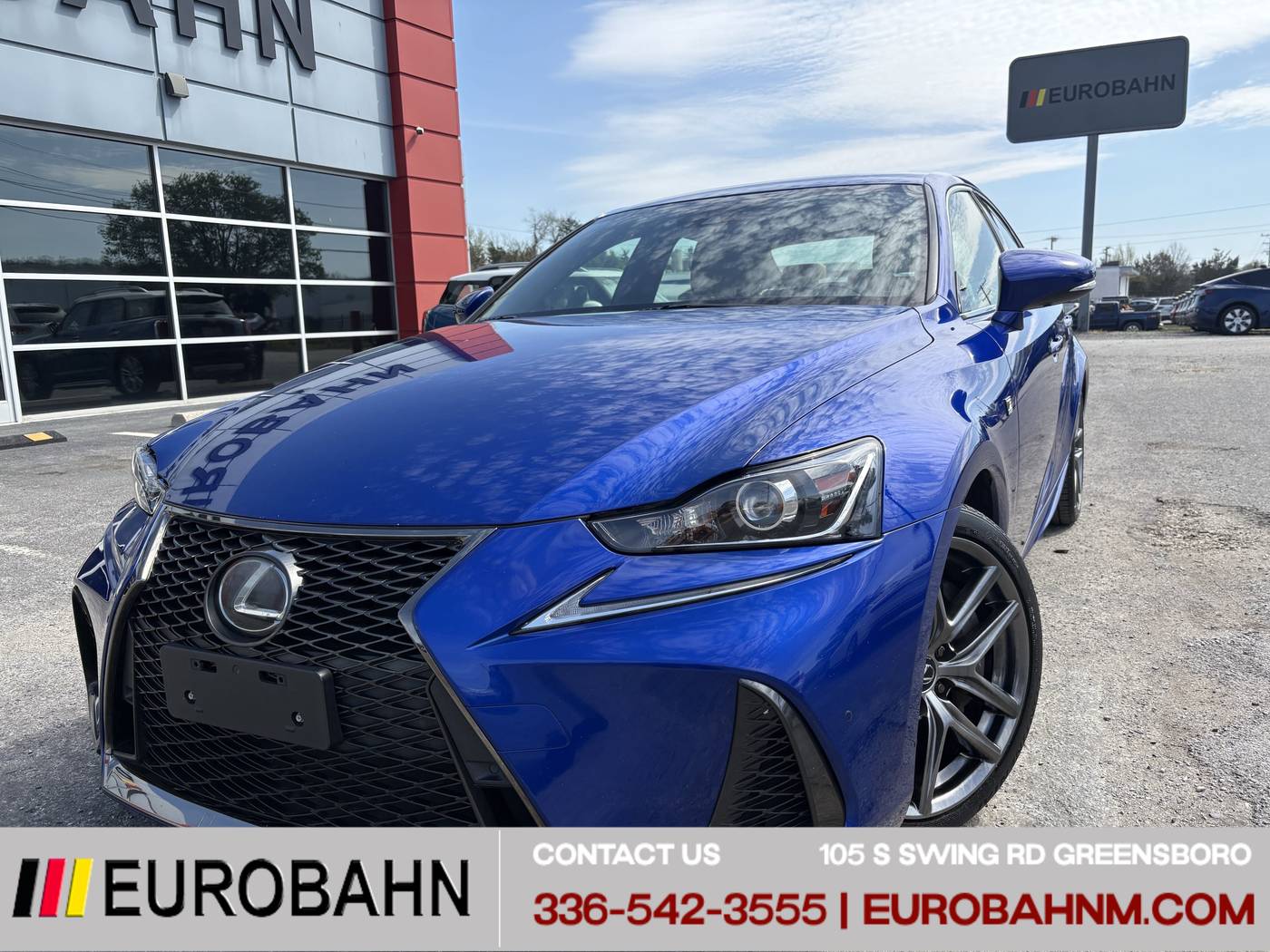 2019 Lexus IS IS 350 F Sport — Sedan — 35,795 mi — Greensboro, NC