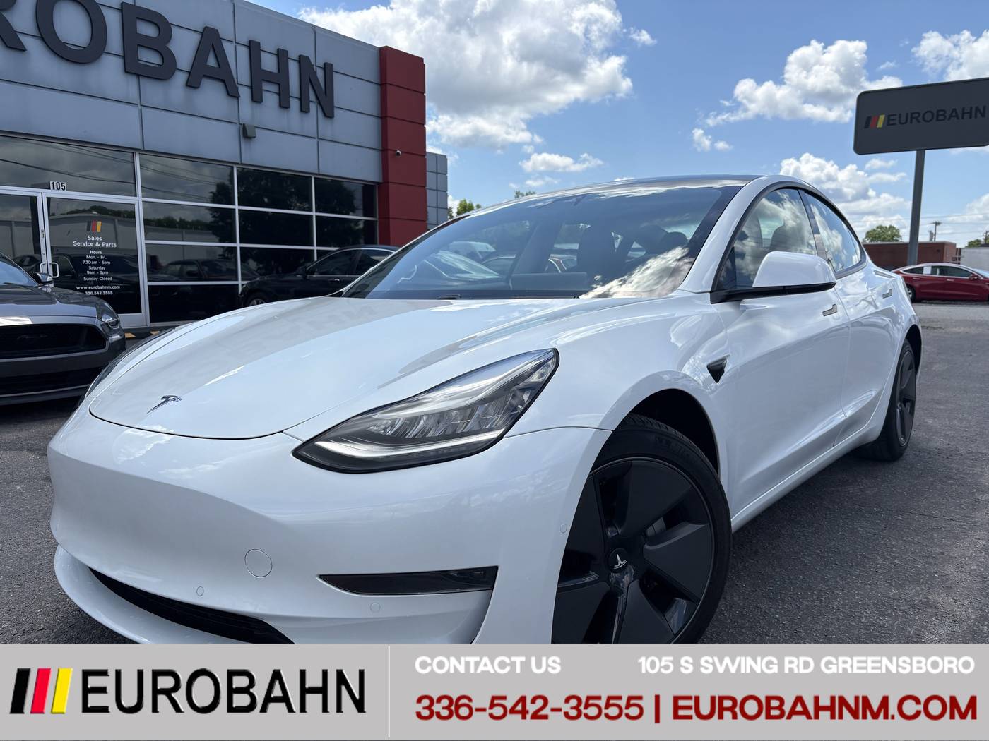 2021 Tesla Model 3 Standard Range Plus — Sedan — 30,722 mi — Greensboro, NC