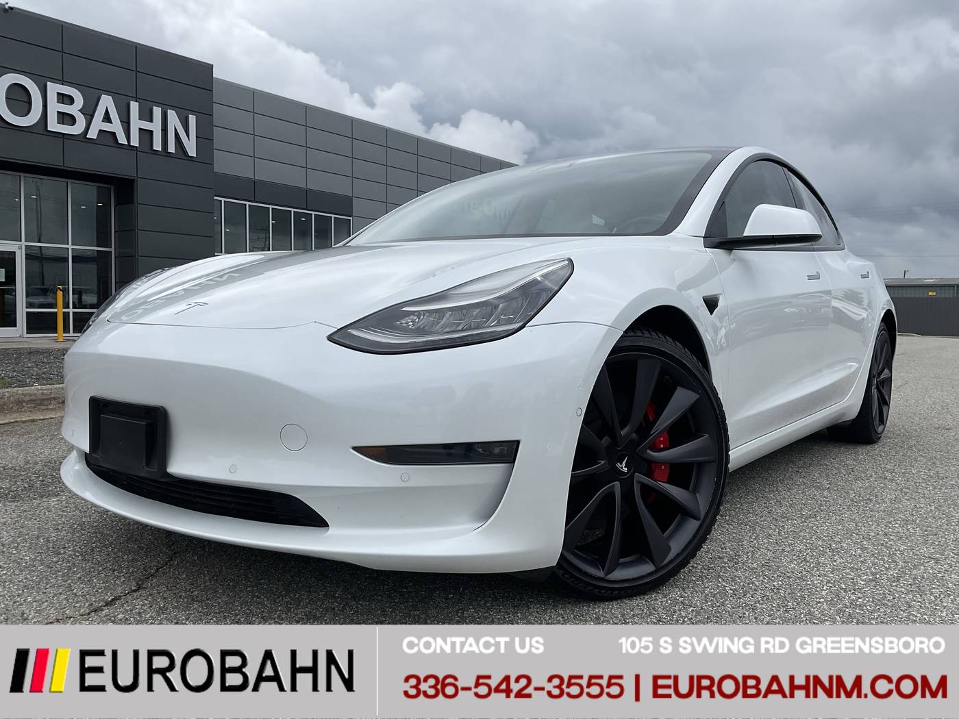2020 Tesla Model 3 Performance — Sedan — 54,756 mi — Greensboro, NC