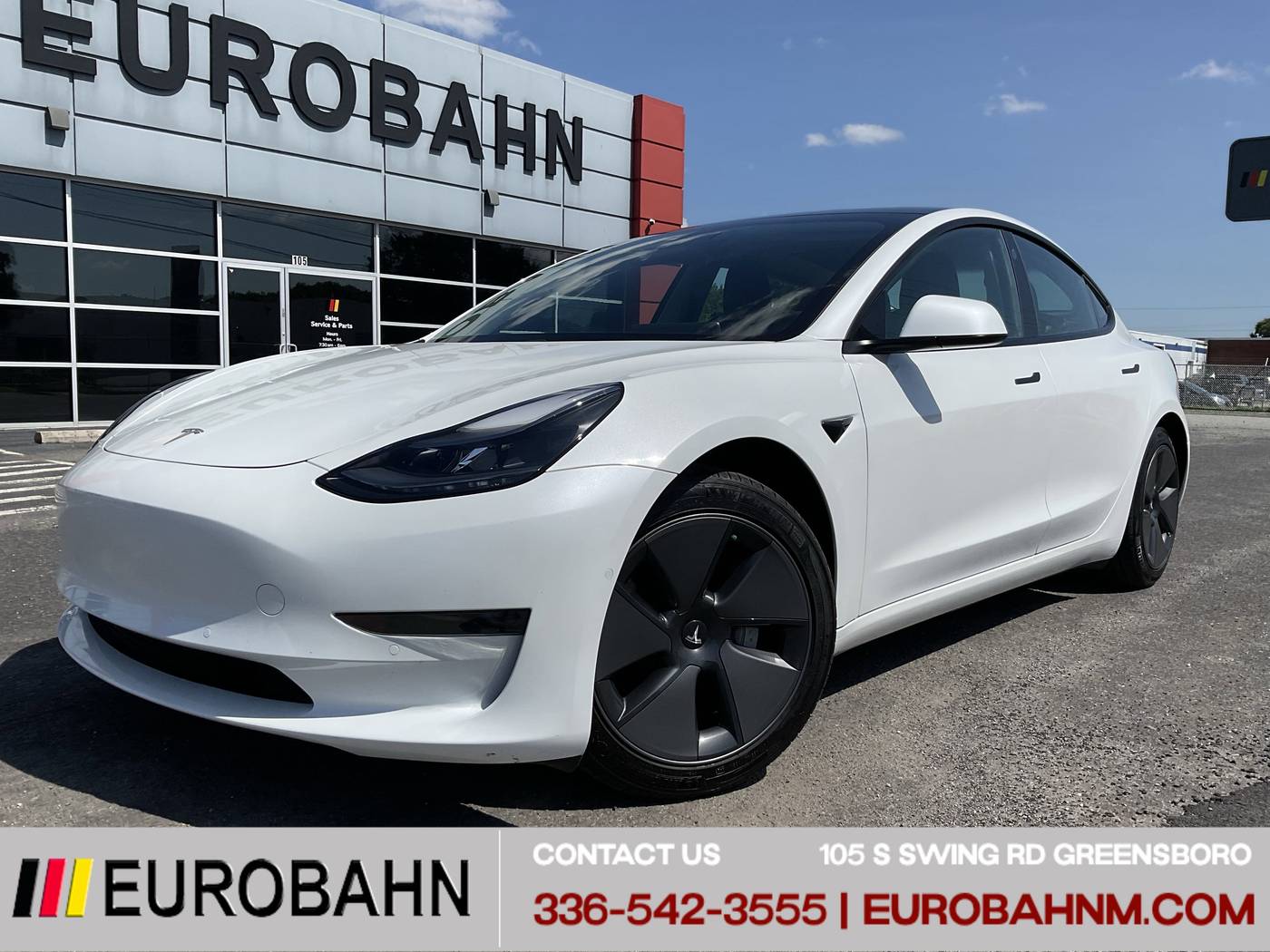 2021 Tesla Model 3 Standard Range Plus — Sedan — 35,217 mi — Greensboro, NC