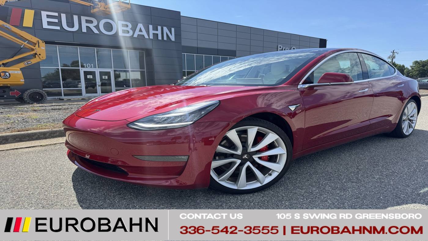 2019 Tesla Model 3 Performance — Sedan — 64,437 mi — Greensboro, NC