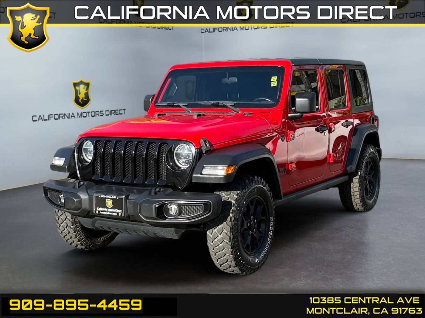 2021 Jeep Wrangler Willys — SUV — 58,434 mi — Montclair, CA
