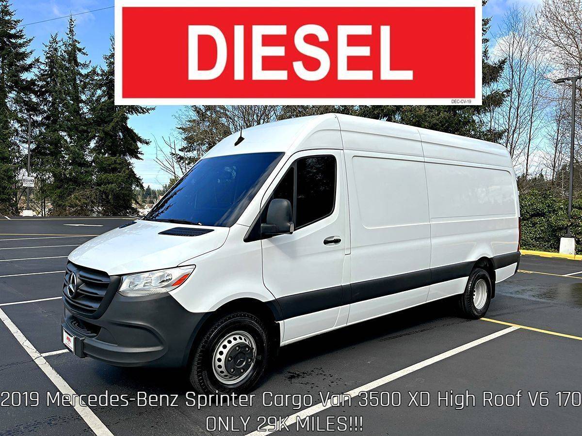 2019 Mercedes-Benz Sprinter Cargo Van 3500 — Cargo Van — 28,955 mi — Lynnwood, WA