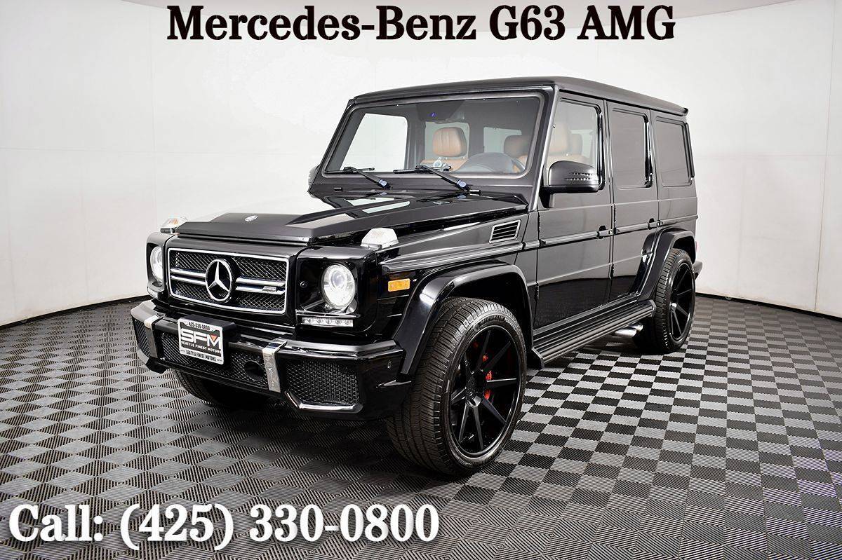 2015 Mercedes-Benz G-Class G 63 AMG — SUV — 74,312 mi — Lynnwood, WA