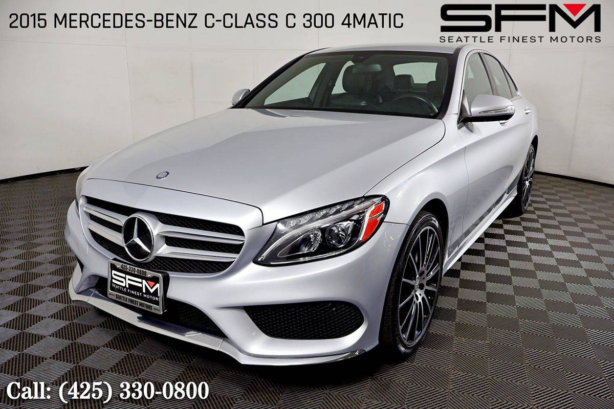 2015 Mercedes-Benz C-Class C 300 — Sedan — 96,547 mi — Lynnwood, WA