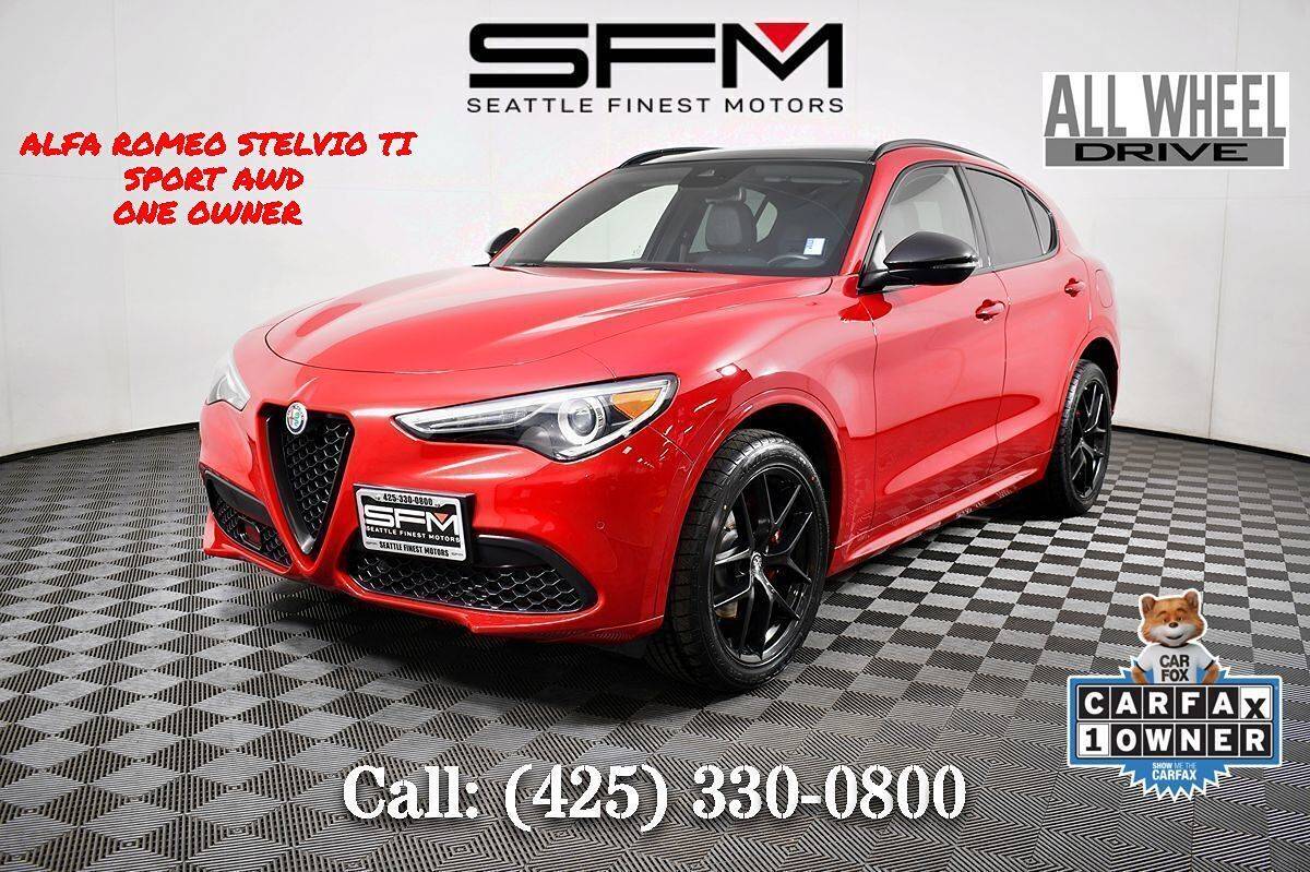 2021 Alfa Romeo Stelvio Ti Sport — SUV — 47,268 mi — Lynnwood, WA