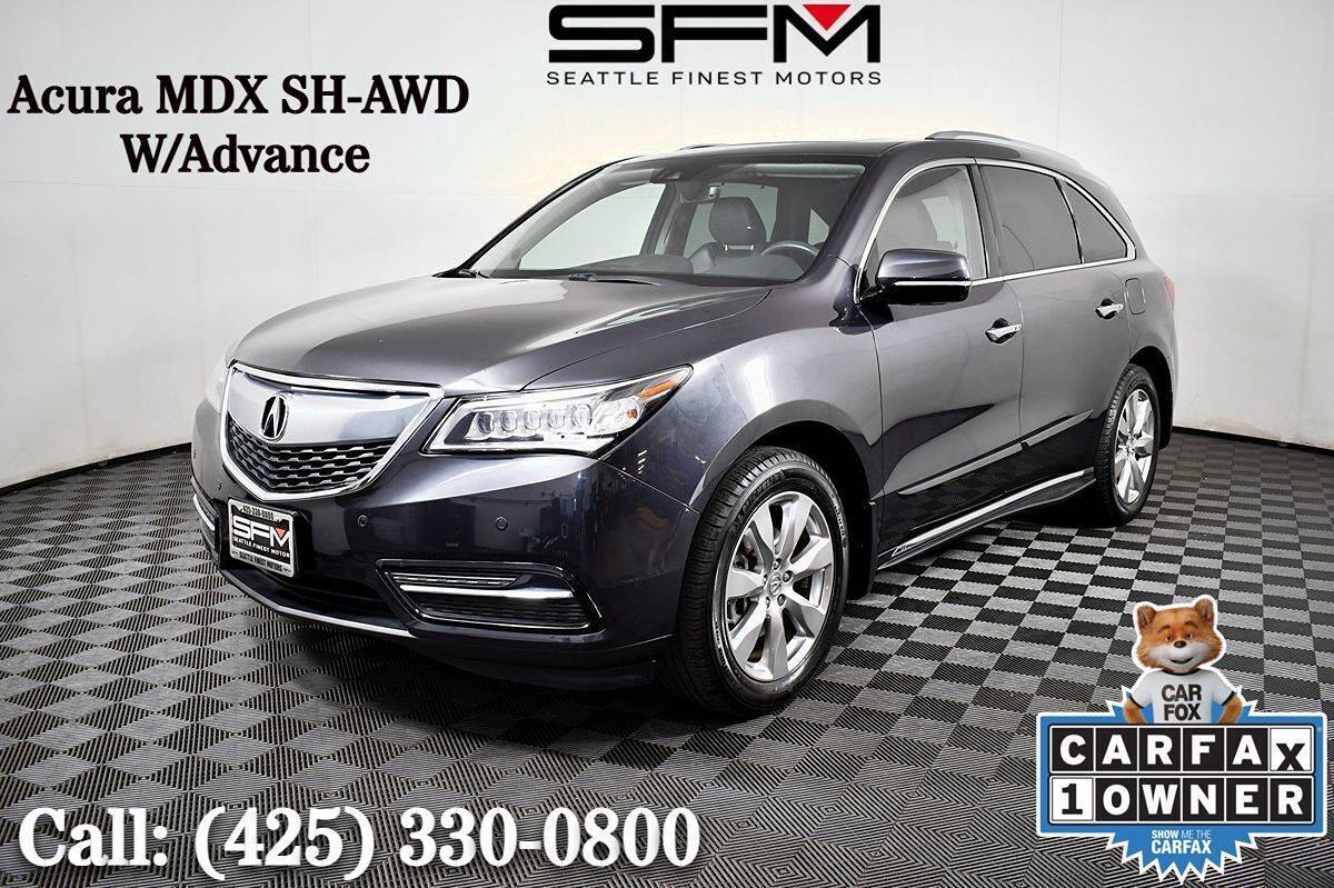 2016 Acura MDX Advance Package — SUV — 84,671 mi — Lynnwood, WA
