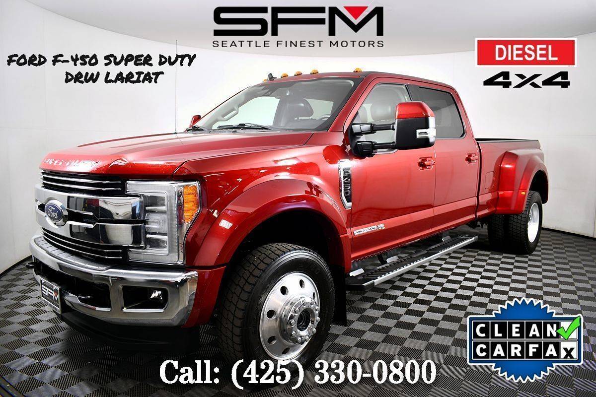 2019 Ford Super Duty F-450 Lariat — Pickup Truck — 132,673 mi — Lynnwood, WA