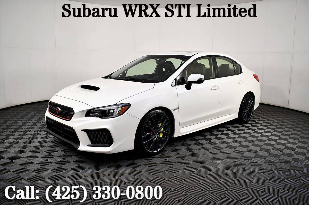 2018 Subaru WRX STI Limited — Sedan — 59,715 mi — Lynnwood, WA