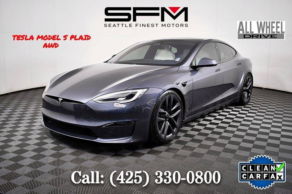 2021 Tesla Model S Plaid — Hatchback — 48,463 mi — Lynnwood, WA