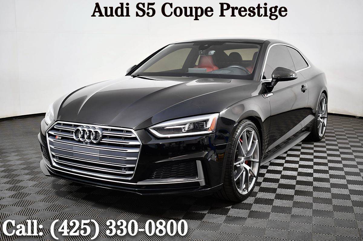 2018 Audi S5 Prestige — Coupe — 44,384 mi — Lynnwood, WA