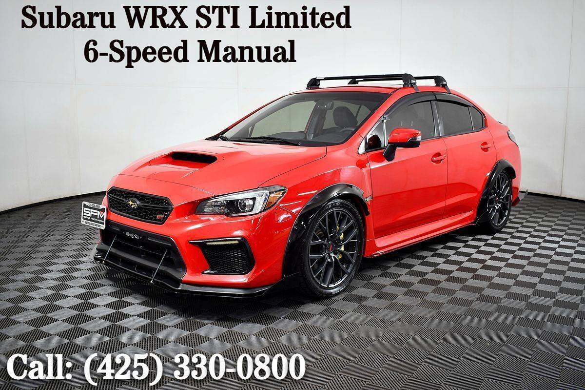 2018 Subaru WRX STI Limited — Sedan — 78,791 mi — Lynnwood, WA