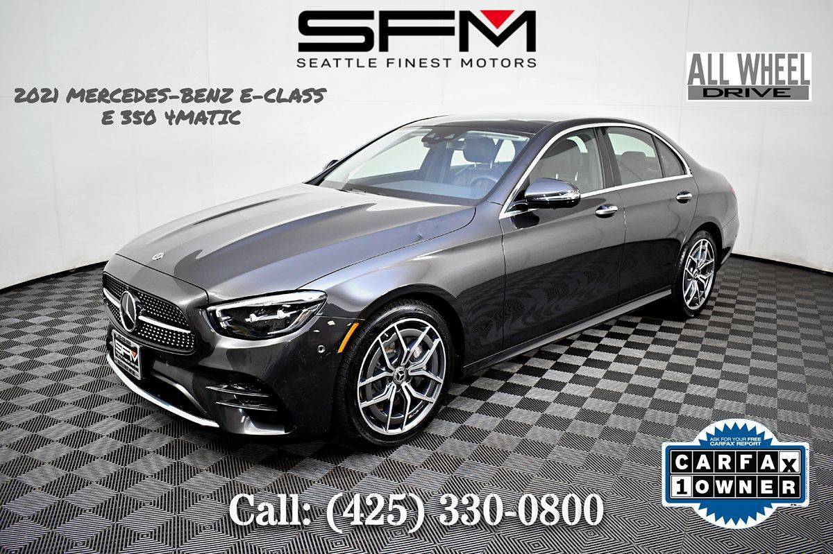 2021 Mercedes-Benz E-Class E 350 — Sedan — 20,164 mi — Lynnwood, WA