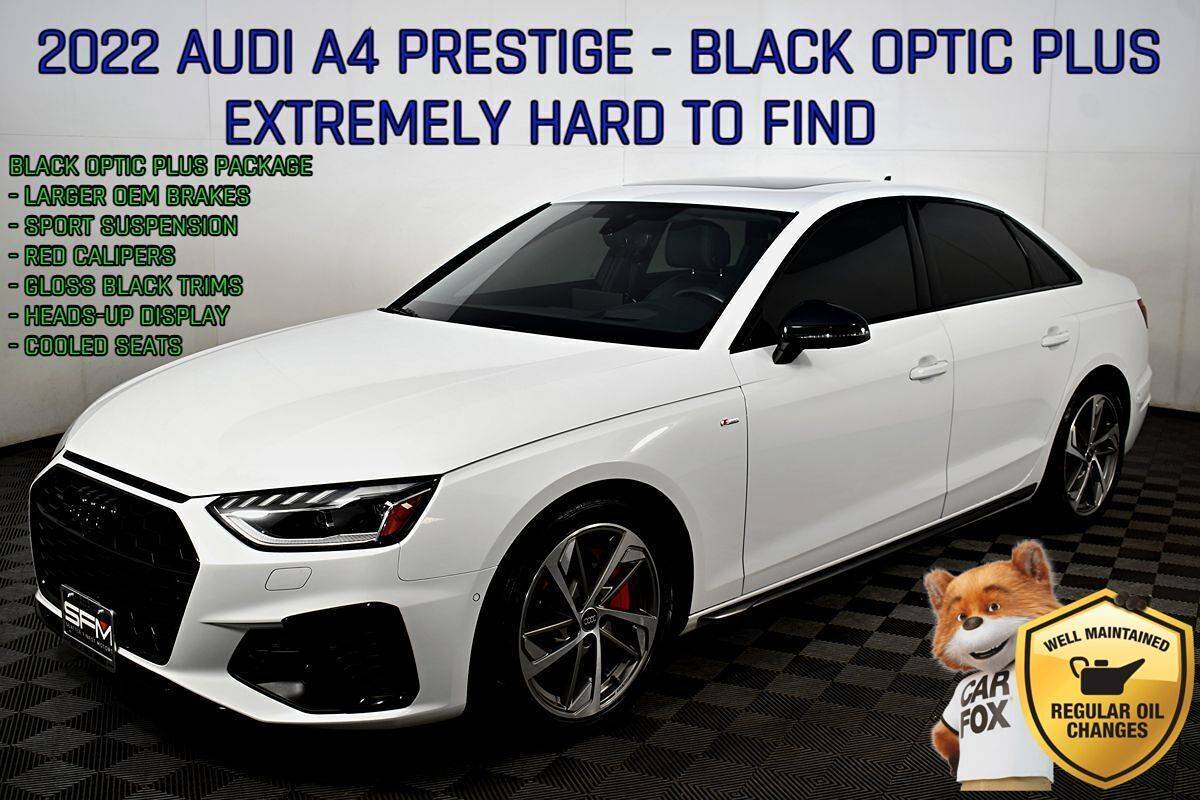 2022 Audi A4 S line Prestige — Sedan — 53,991 mi — Lynnwood, WA
