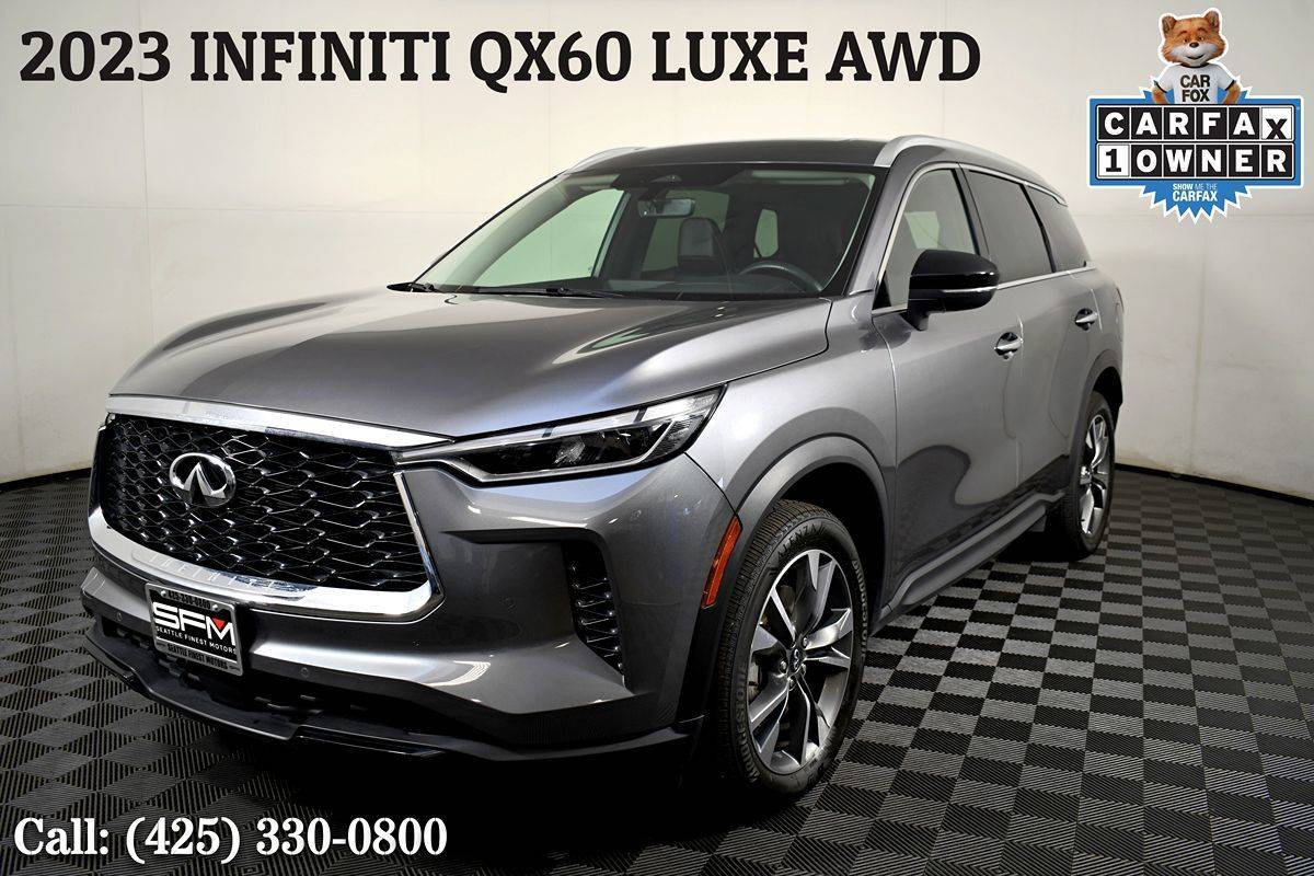 2023 INFINITI QX60 LUXE — SUV — 8,395 mi — Lynnwood, WA