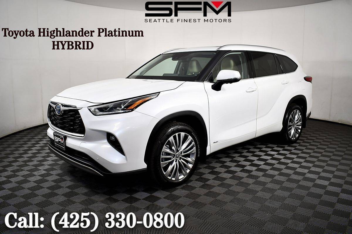 2023 Toyota Highlander Hybrid Platinum — SUV — 19,850 mi — Lynnwood, WA