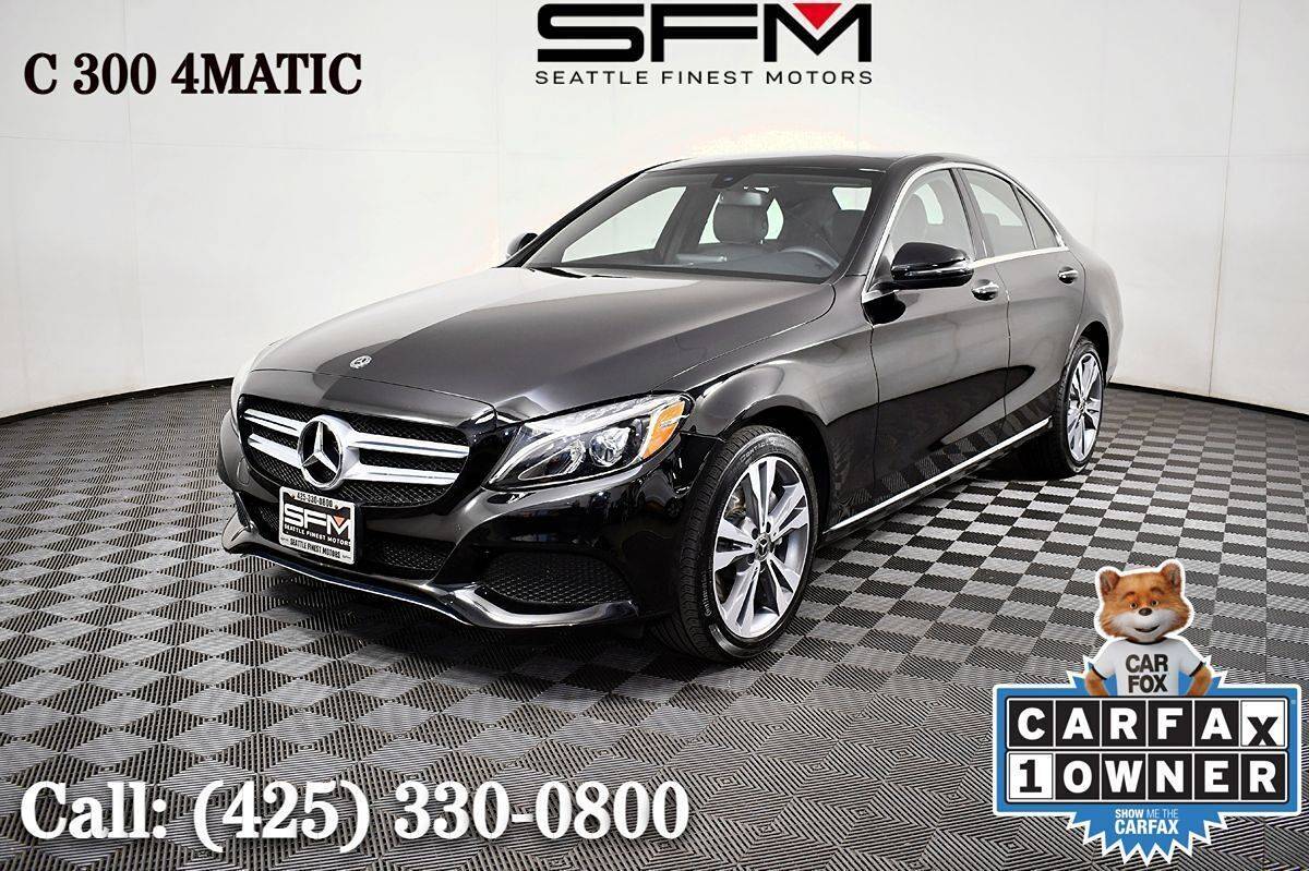 2018 Mercedes-Benz C-Class C 300 — Sedan — 40,752 mi — Lynnwood, WA