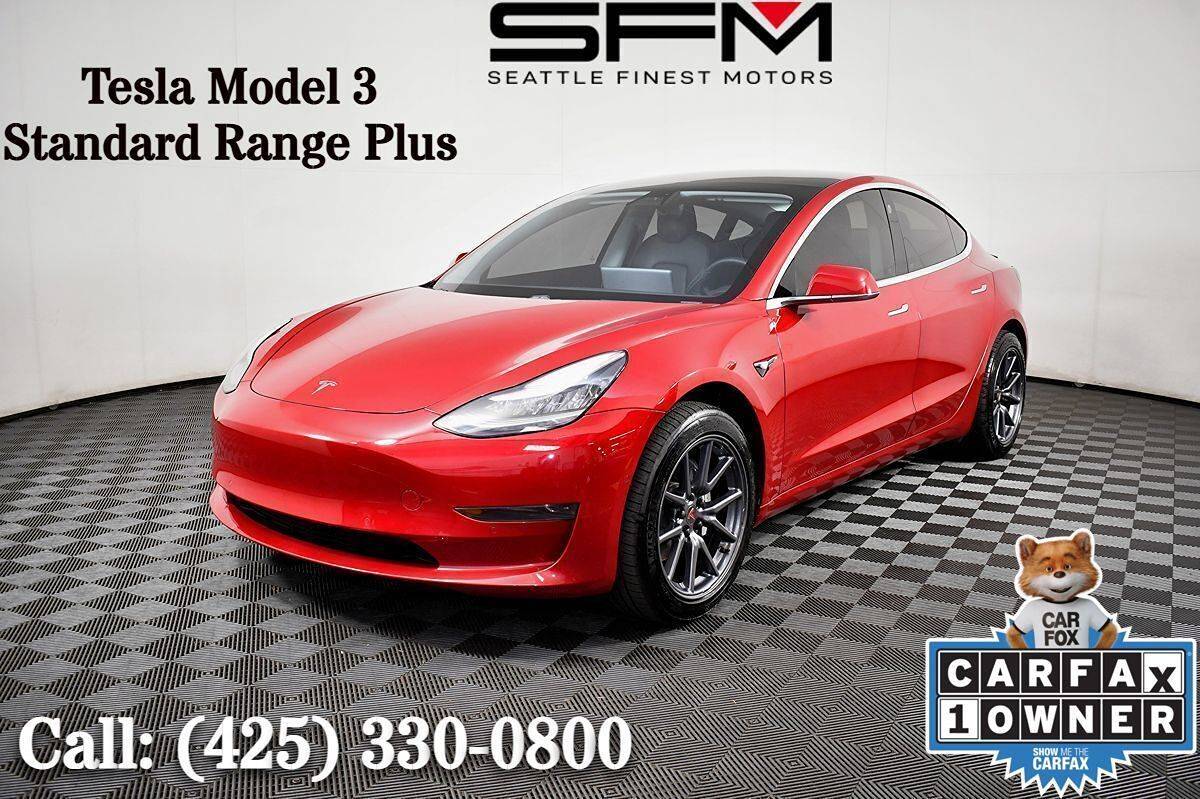 2020 Tesla Model 3 Standard Range Plus — Sedan — 83,093 mi — Lynnwood, WA