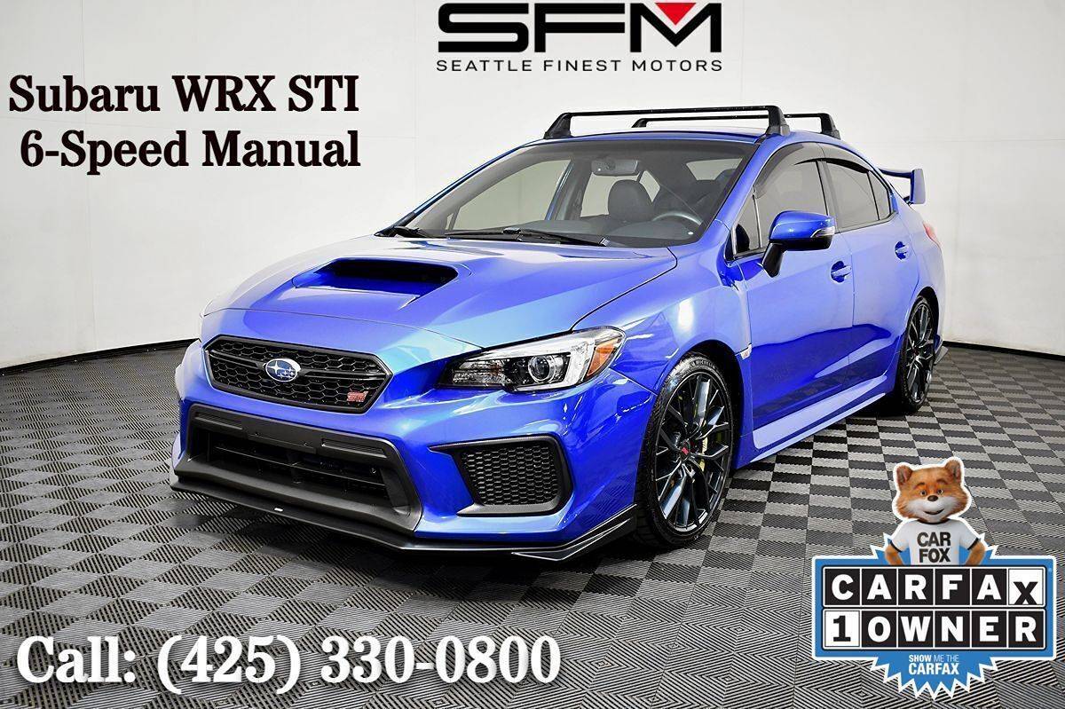 2018 Subaru WRX STI — Sedan — 48,732 mi — Lynnwood, WA