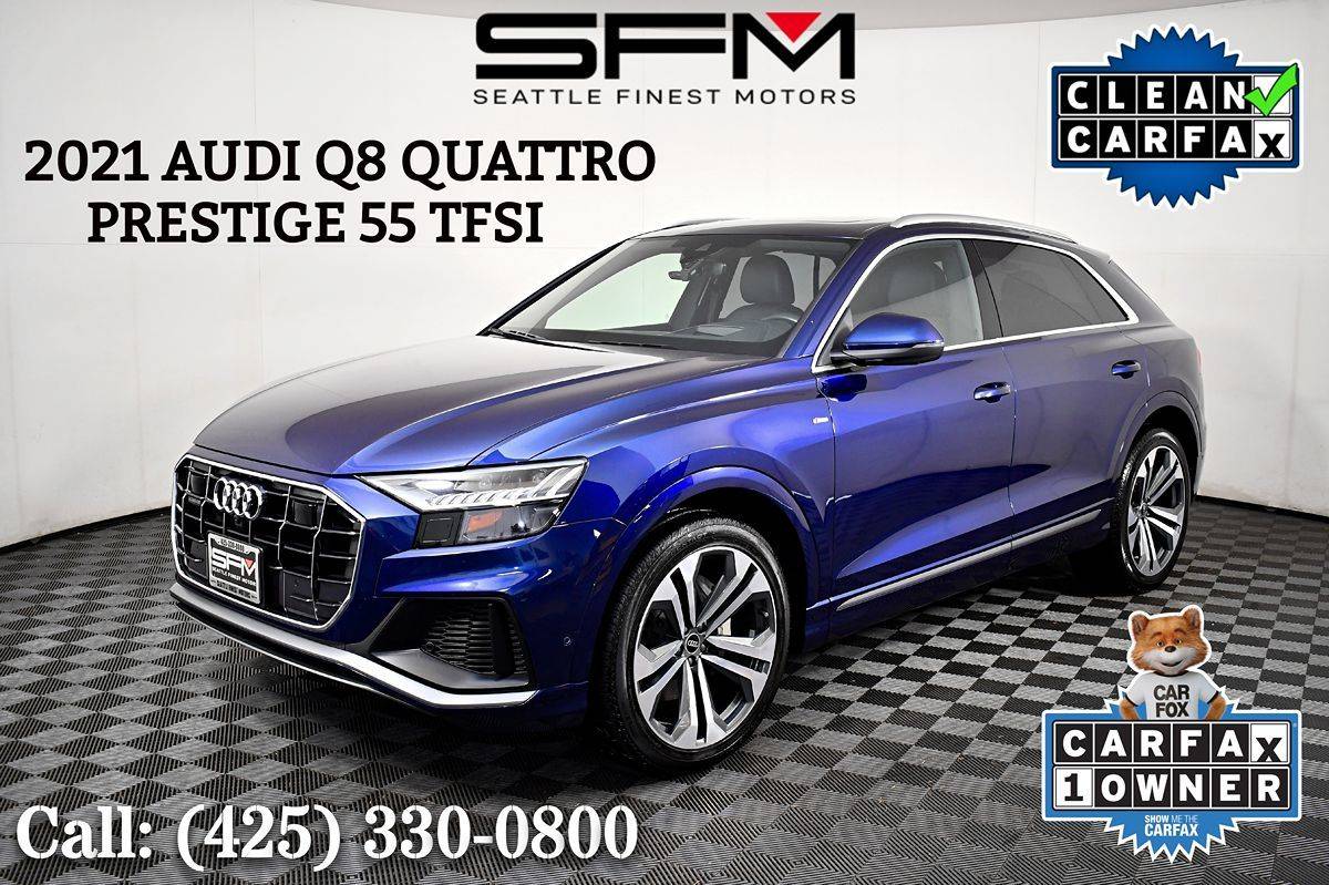 2021 Audi Q8 Prestige — SUV — 55,891 mi — Lynnwood, WA