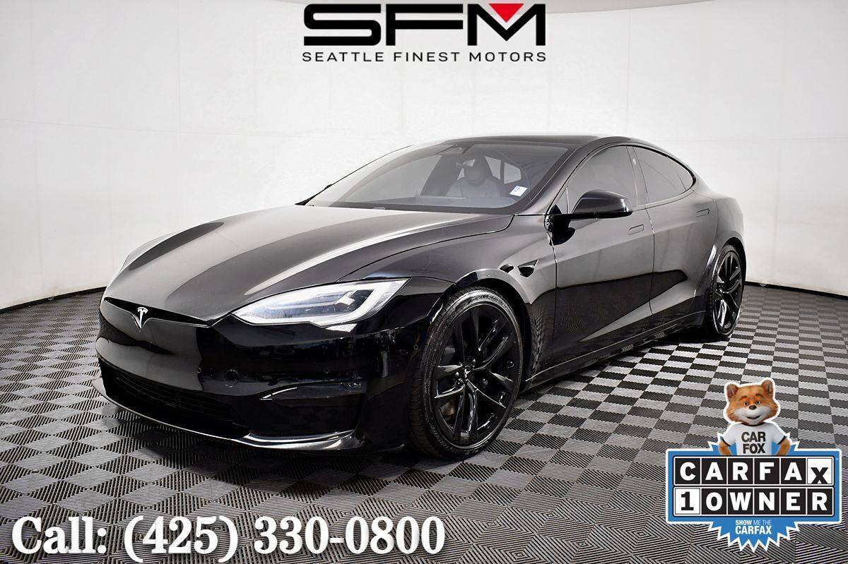 2021 Tesla Model S Long Range — Hatchback — 76,560 mi — Lynnwood, WA
