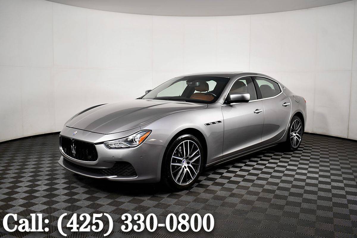 2016 Maserati Ghibli S Q4 — Sedan — 56,449 mi — Lynnwood, WA