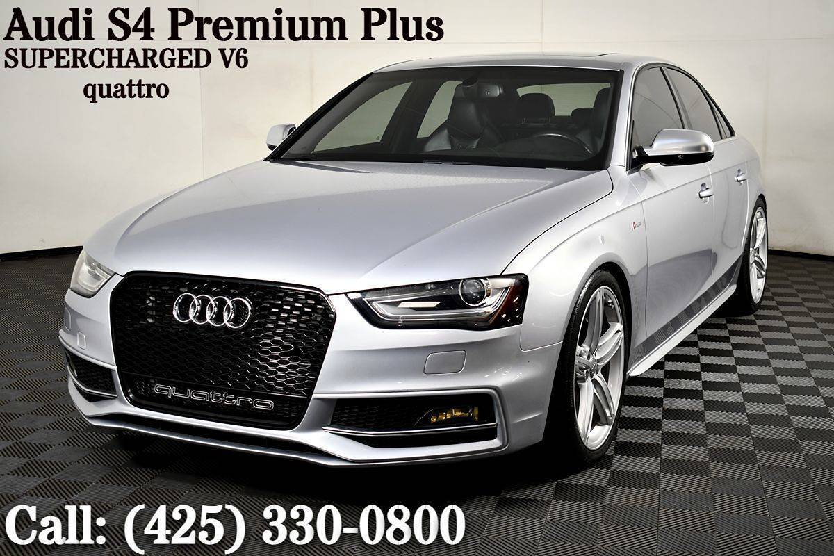 2016 Audi S4 Premium Plus — Sedan — 48,637 mi — Lynnwood, WA