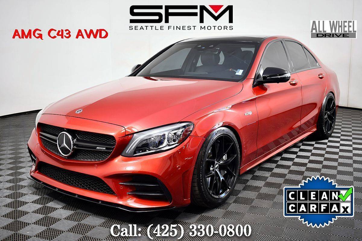 2019 Mercedes-Benz C-Class AMG C 43 — Sedan — 40,907 mi — Lynnwood, WA