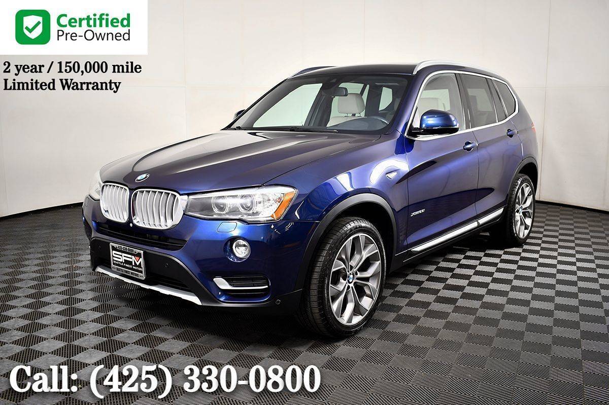 2016 BMW X3 28i — SUV — 75,033 mi — Lynnwood, WA