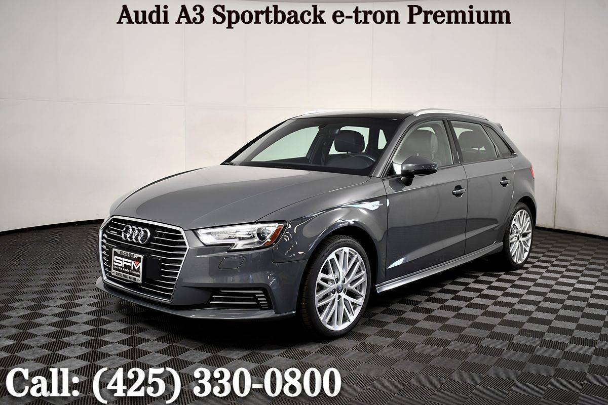 2018 Audi A3 e-tron Premium — Hatchback — 54,553 mi — Lynnwood, WA