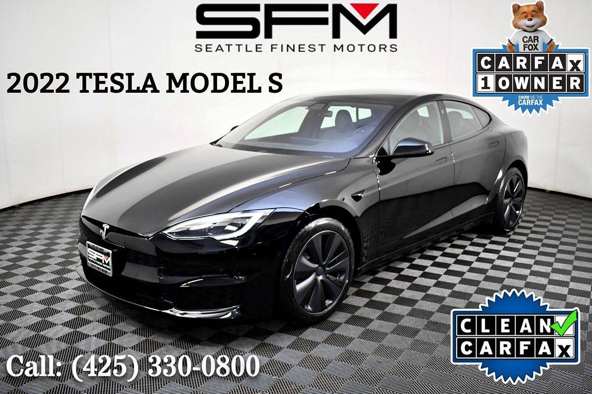2022 Tesla Model S Long Range — Hatchback — 10,230 mi — Lynnwood, WA