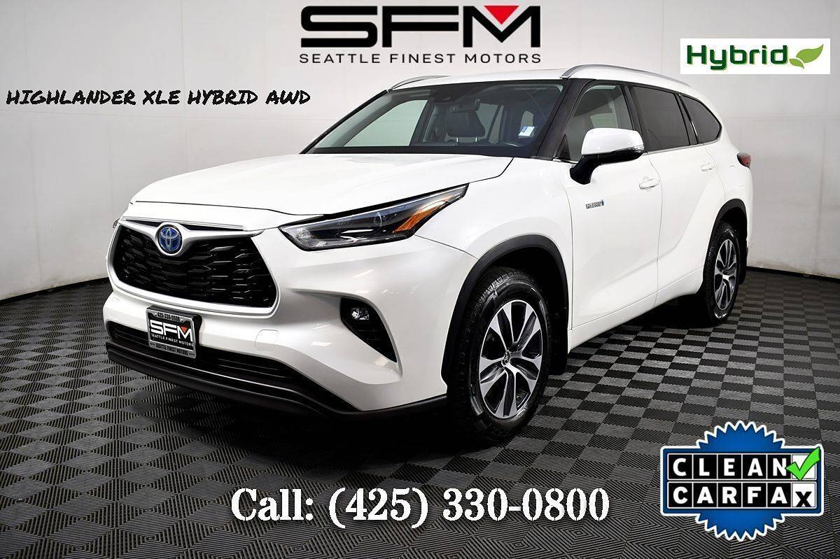 2021 Toyota Highlander Hybrid XLE — SUV — 46,935 mi — Lynnwood, WA