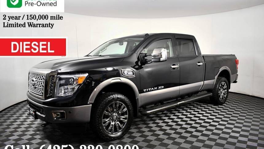2019 Nissan Titan XD Platinum Reserve — Pickup Truck — 91,518 mi — Lynnwood, WA