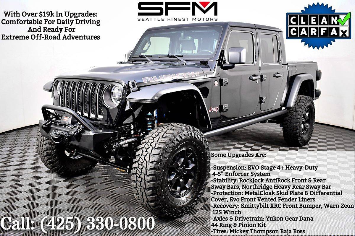2021 Jeep Gladiator Rubicon — Pickup Truck — 47,844 mi — Lynnwood, WA