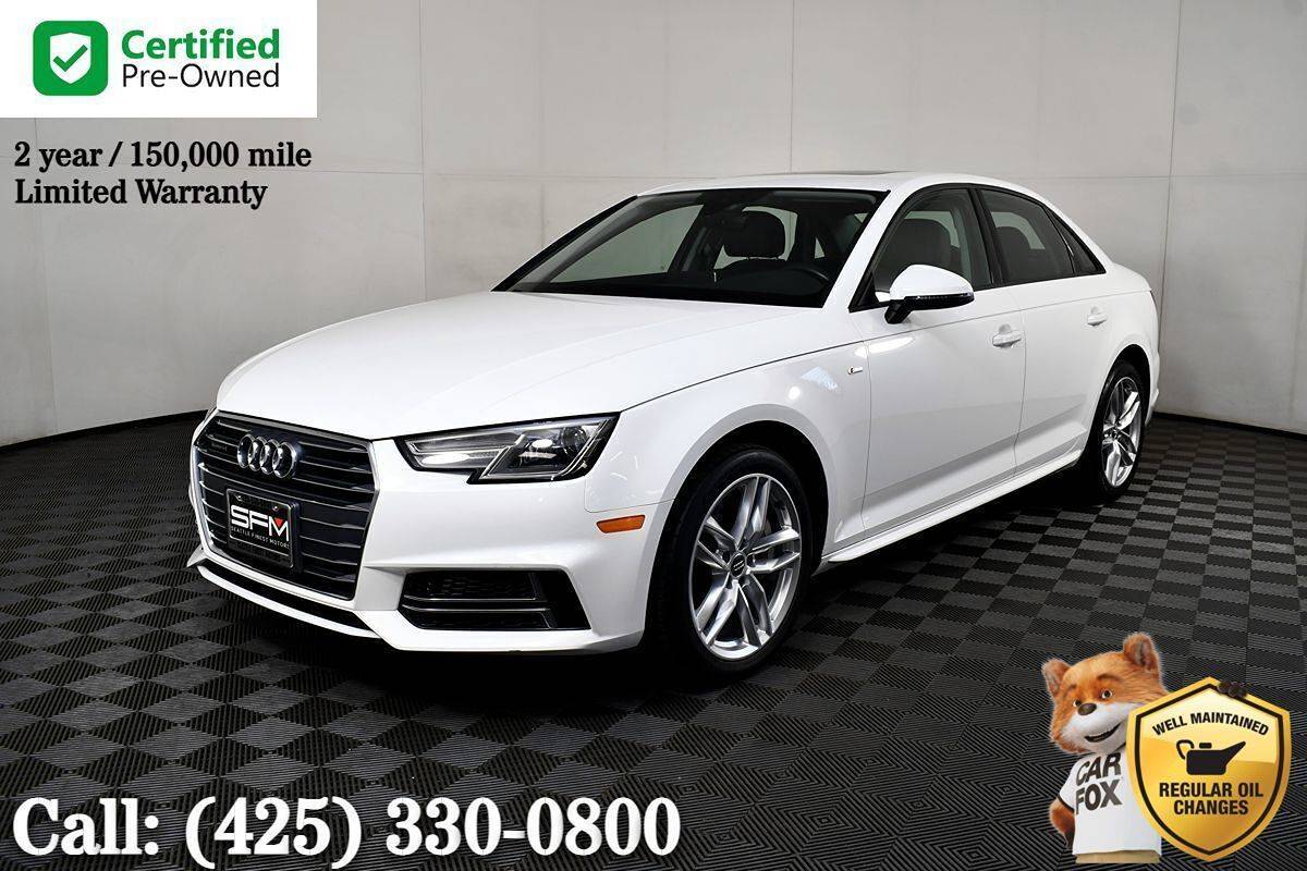 2017 Audi A4 Premium — Sedan — 51,720 mi — Lynnwood, WA