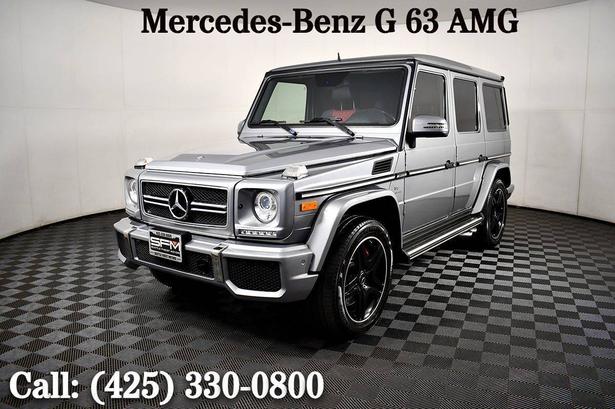 2013 Mercedes-Benz G-Class G 63 AMG — SUV — 63,175 mi — Lynnwood, WA