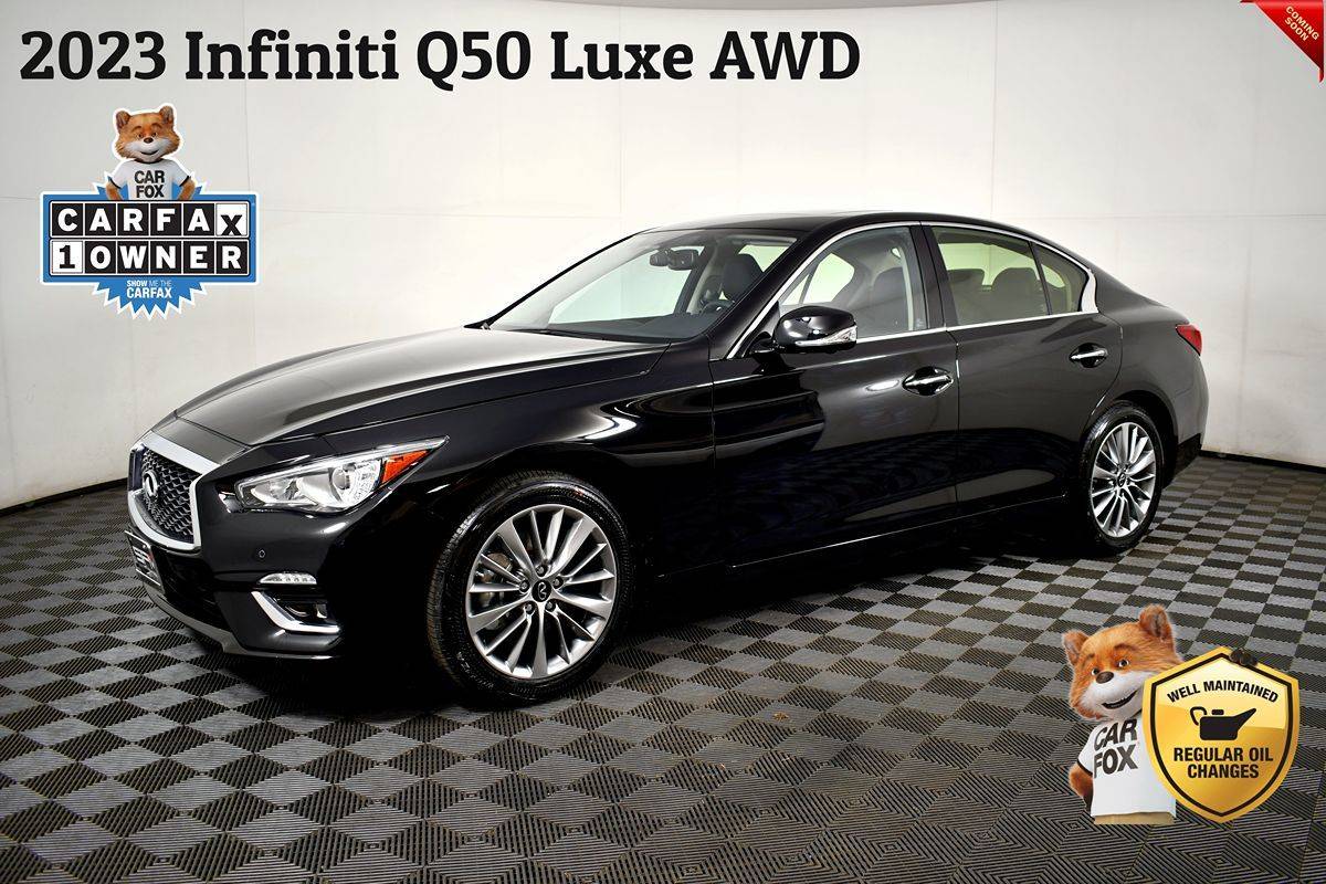 2023 INFINITI Q50 LUXE — Sedan — 1,553 mi — Lynnwood, WA