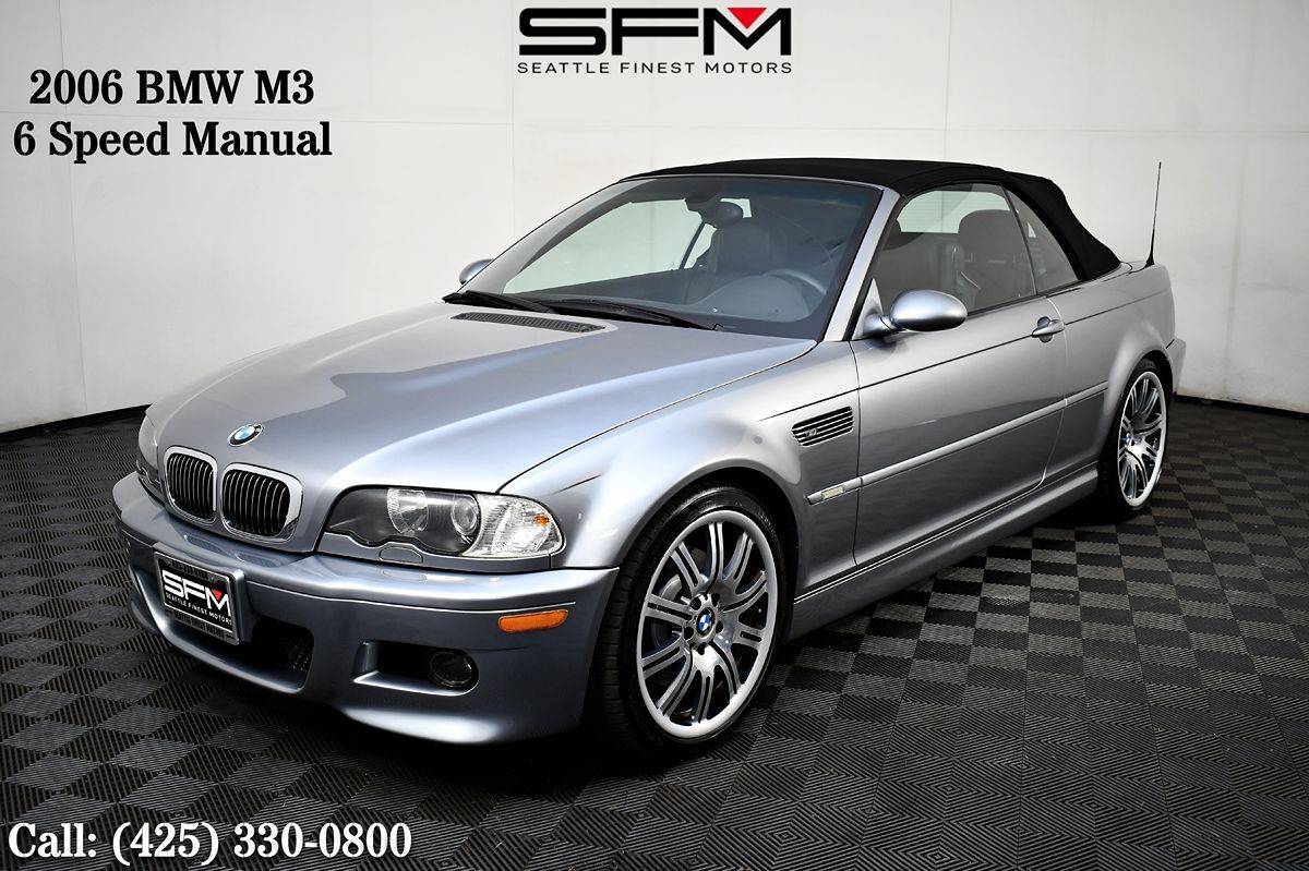 2006 BMW M3 Standard — Convertible — 69,925 mi — Lynnwood, WA