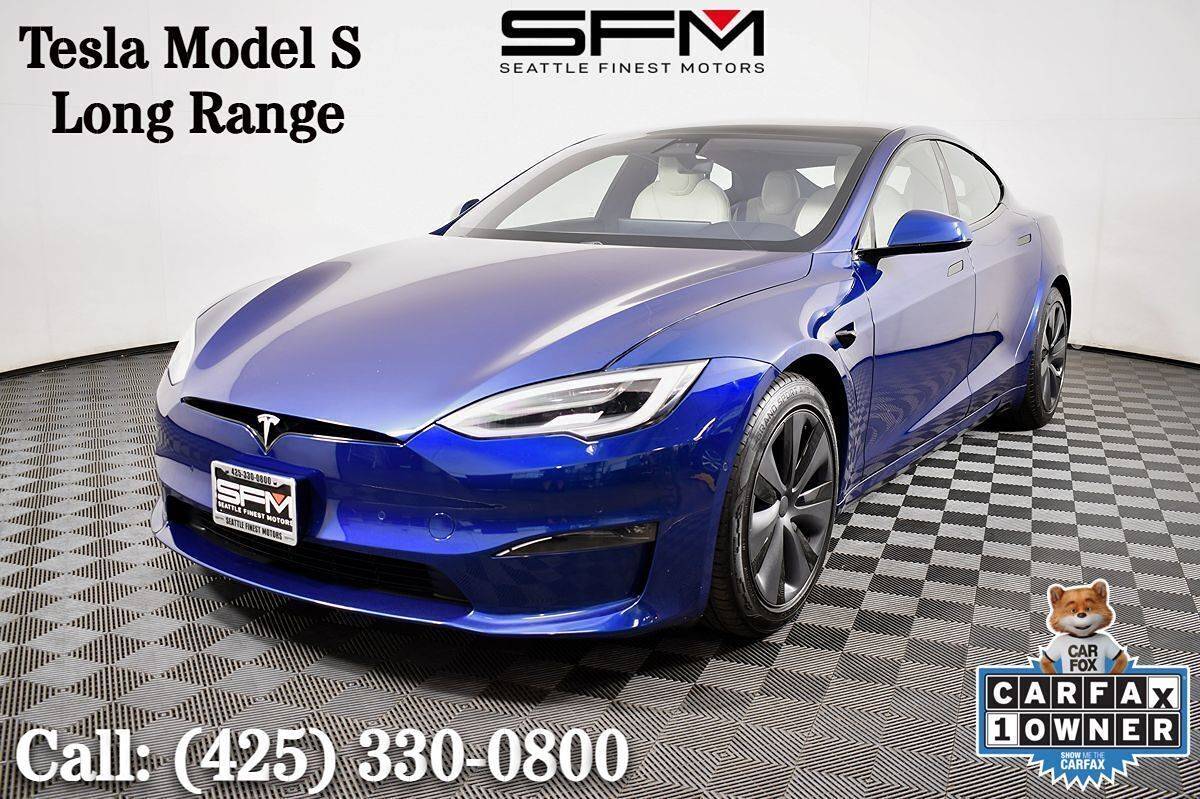 2021 Tesla Model S Long Range — Hatchback — 17,601 mi — Lynnwood, WA