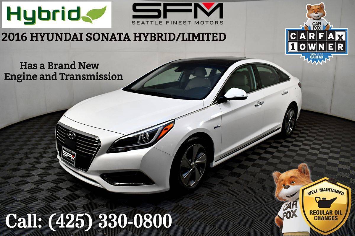 2016 Hyundai Sonata Hybrid Limited — Sedan — 146,869 mi — Lynnwood, WA