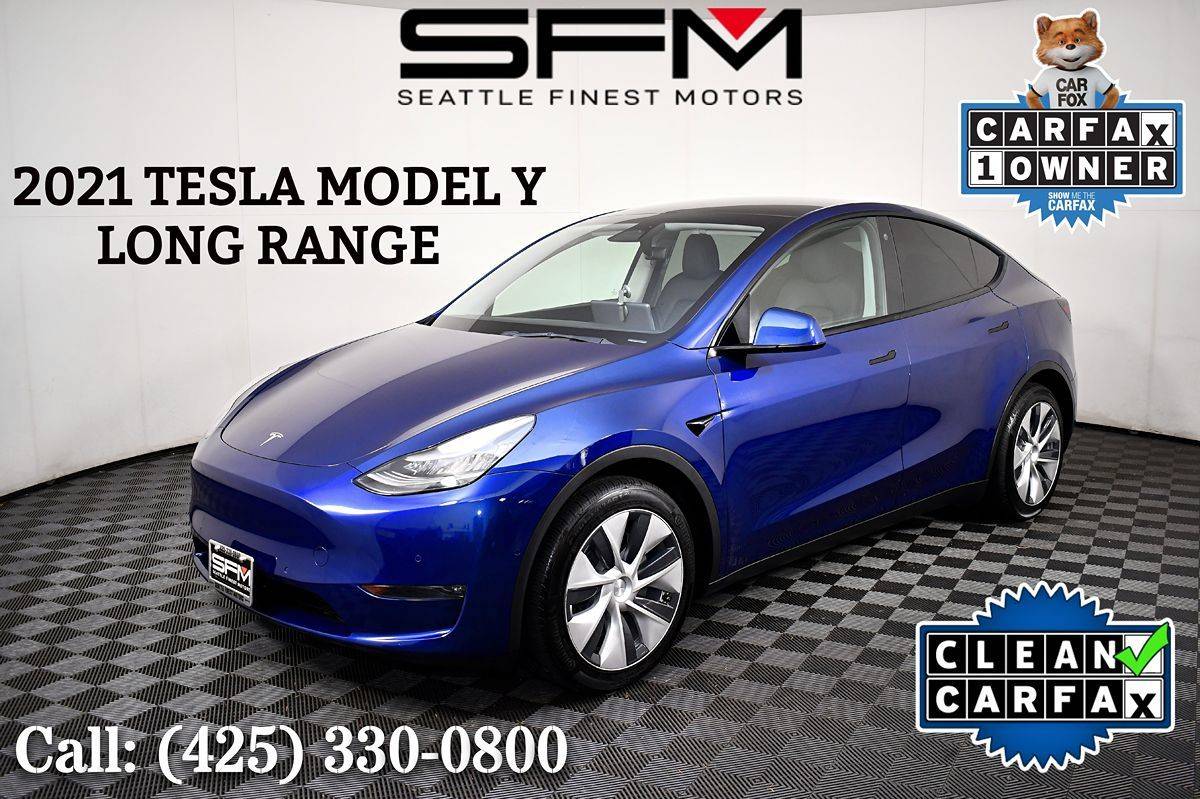 2021 Tesla Model Y Long Range — SUV — 61,828 mi — Lynnwood, WA