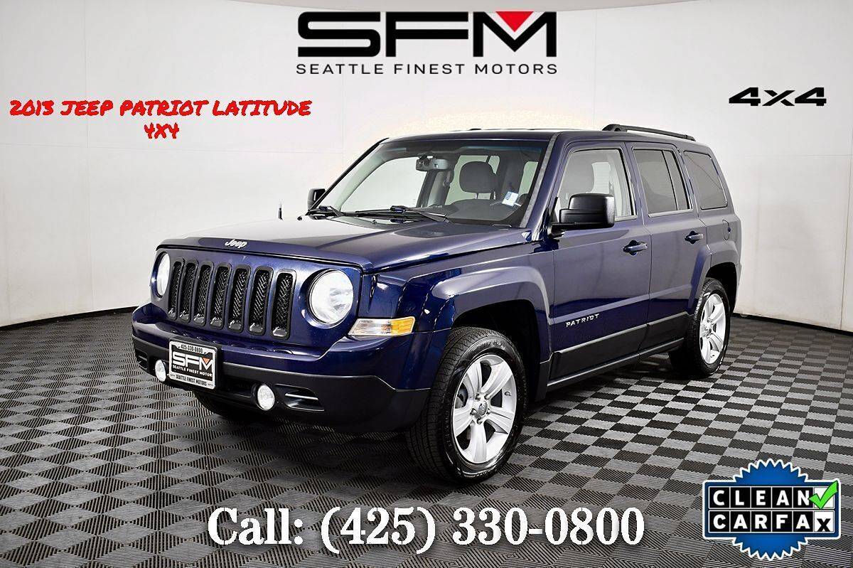 2013 Jeep Patriot Latitude — SUV — 143,822 mi — Lynnwood, WA