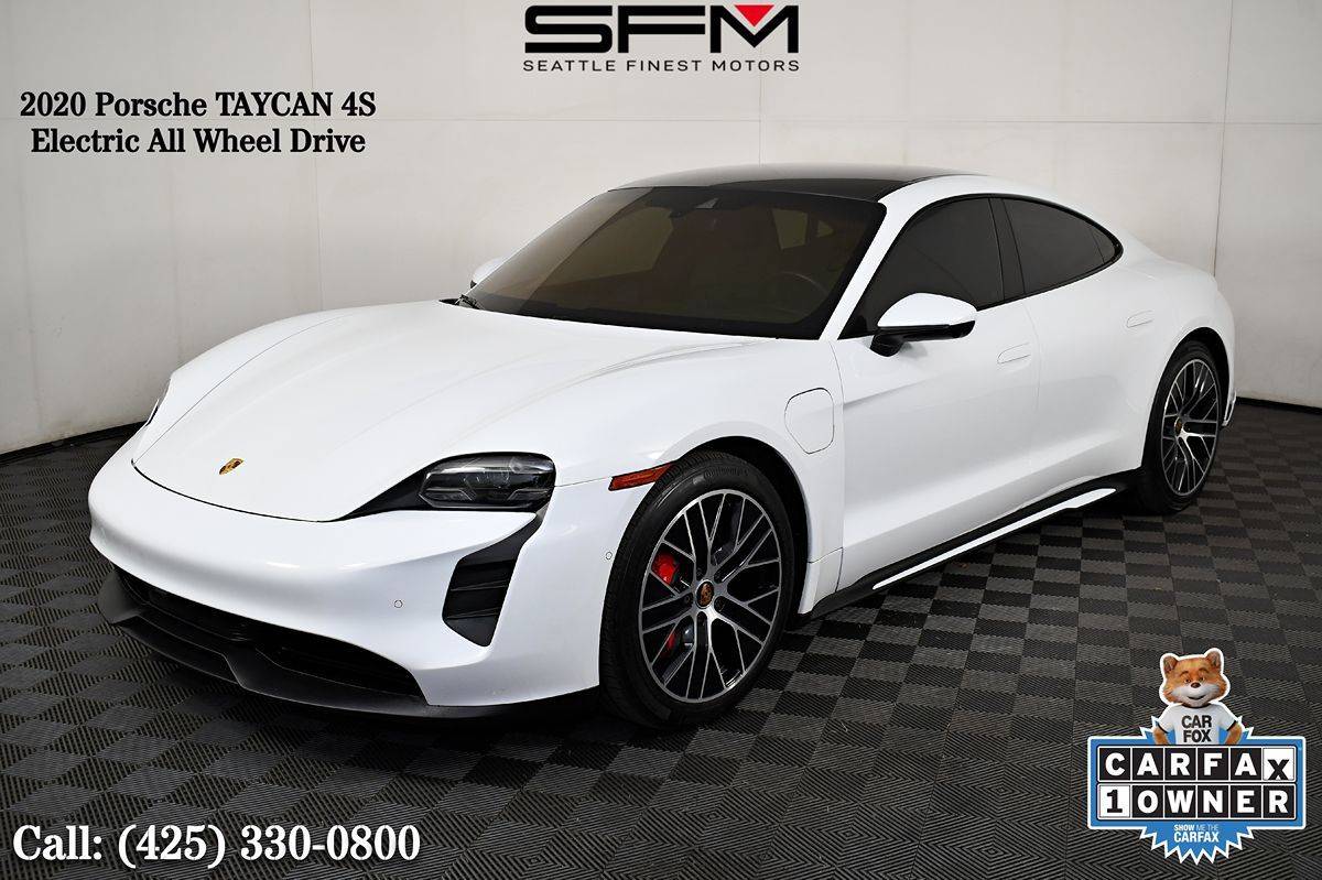 2020 Porsche Taycan 4S — Sedan — 74,252 mi — Lynnwood, WA