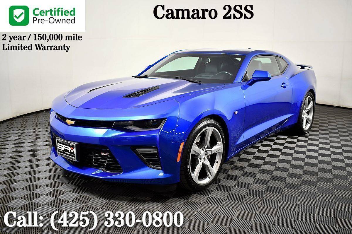 2018 Chevrolet Camaro 2SS — Coupe — 50,607 mi — Lynnwood, WA