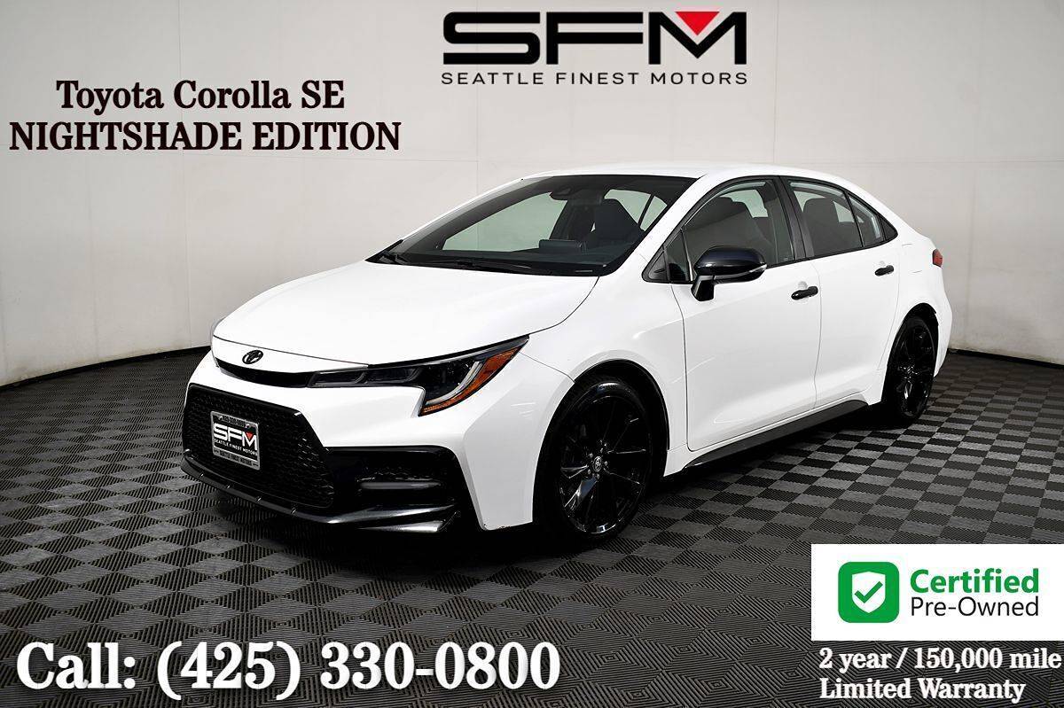 2022 Toyota Corolla SE Nightshade — Sedan — 40,226 mi — Lynnwood, WA