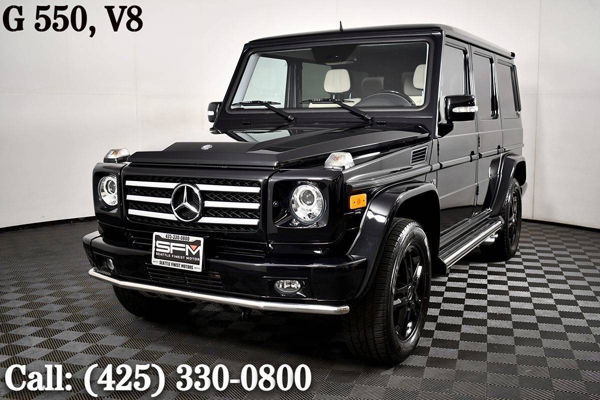 2012 Mercedes-Benz G-Class G 550 — SUV — 52,150 mi — Lynnwood, WA