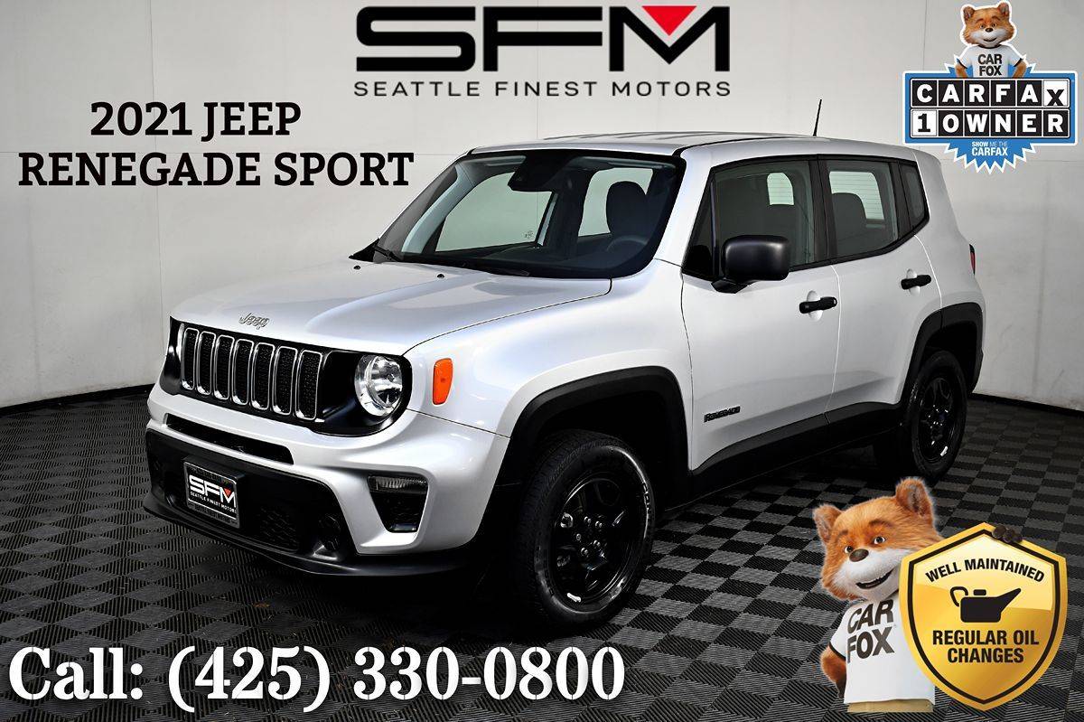 2021 Jeep Renegade Sport — SUV — 52,238 mi — Lynnwood, WA