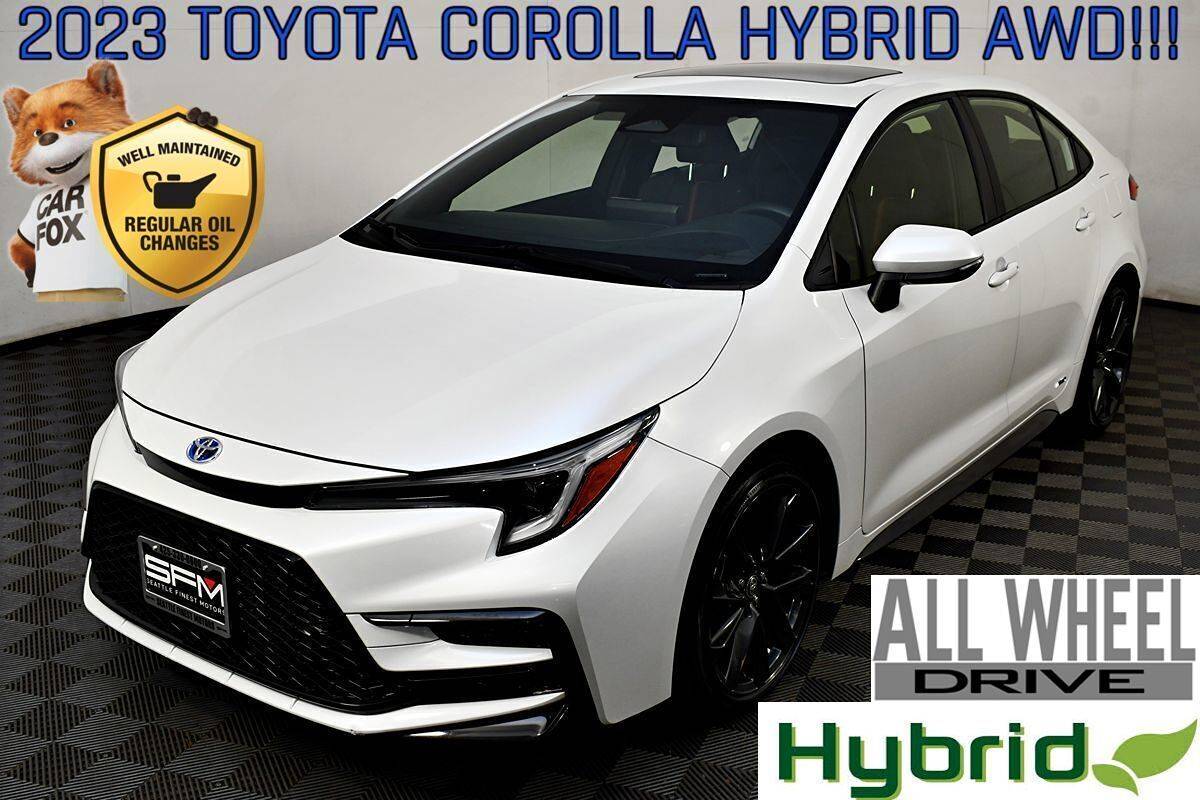 2023 Toyota Corolla Hybrid SE Infrared — Sedan — 39,100 mi — Lynnwood, WA