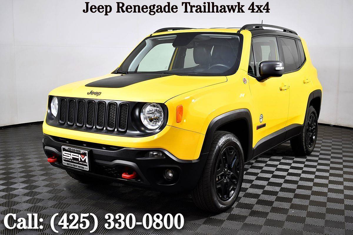 2018 Jeep Renegade Trailhawk — SUV — 70,243 mi — Lynnwood, WA